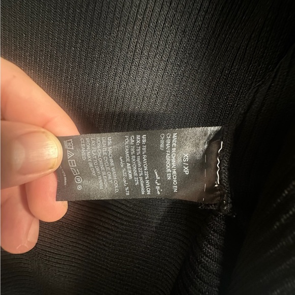 White House Black Market Elegant Black Open Cardigan - Picture 9 of 9